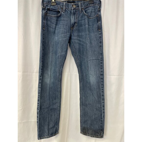 Bullhead Denim Co Mens Blue Skinny Jeans Size 32 x 30 SKU 6621